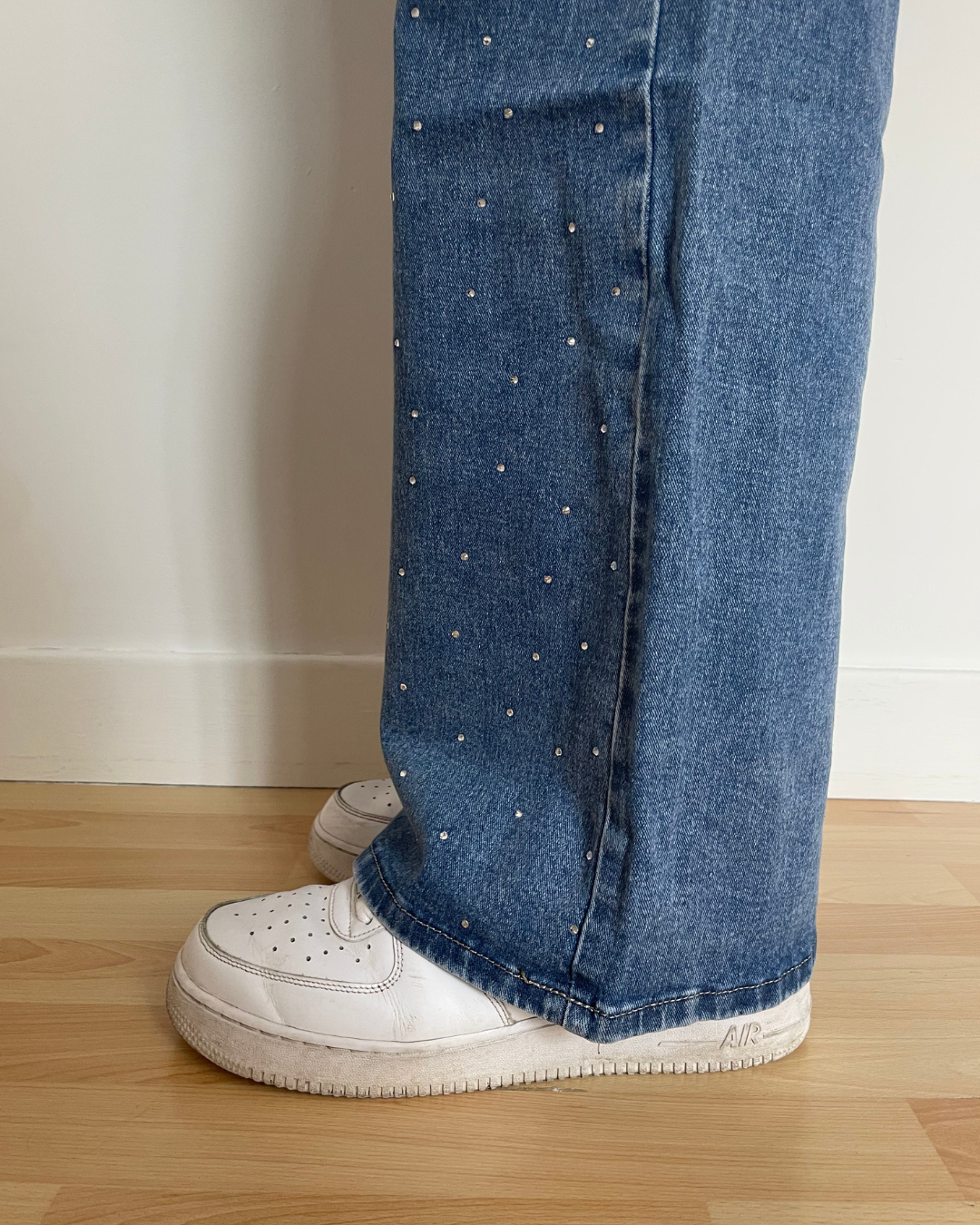 JEAN EXTRA LONG STRASS