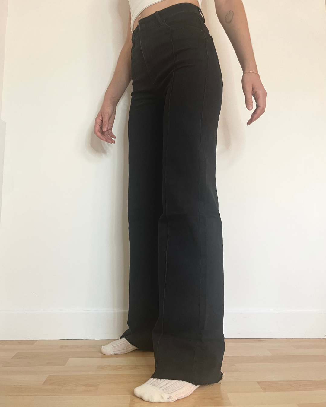 Jean extra long noir