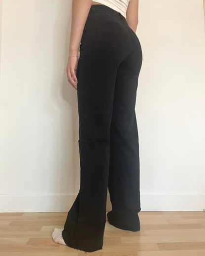 Jean extra long noir