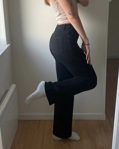 Jean extra long noir