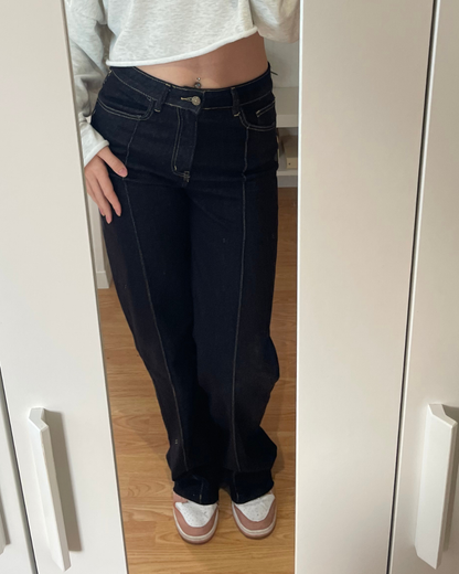 Jean extra long brut