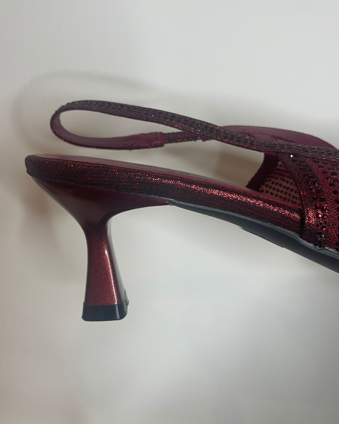 Escarpins strass rouges grandes pointures