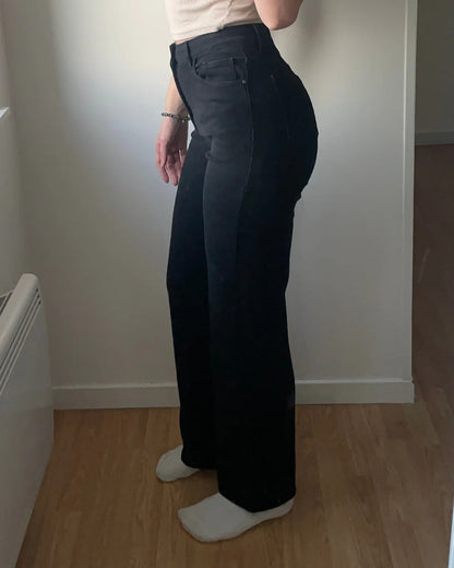 Jean extra long noir