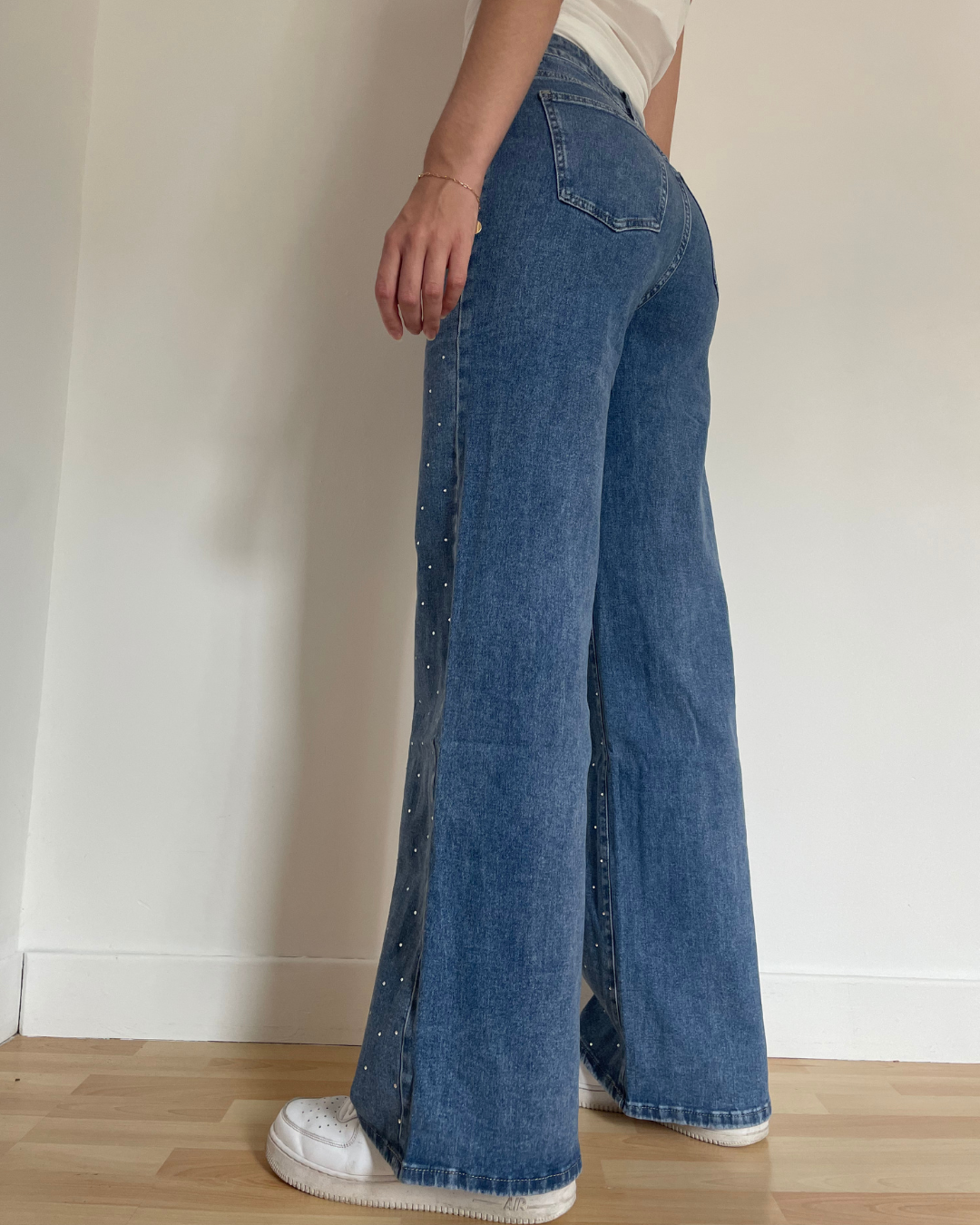 JEAN EXTRA LONG STRASS