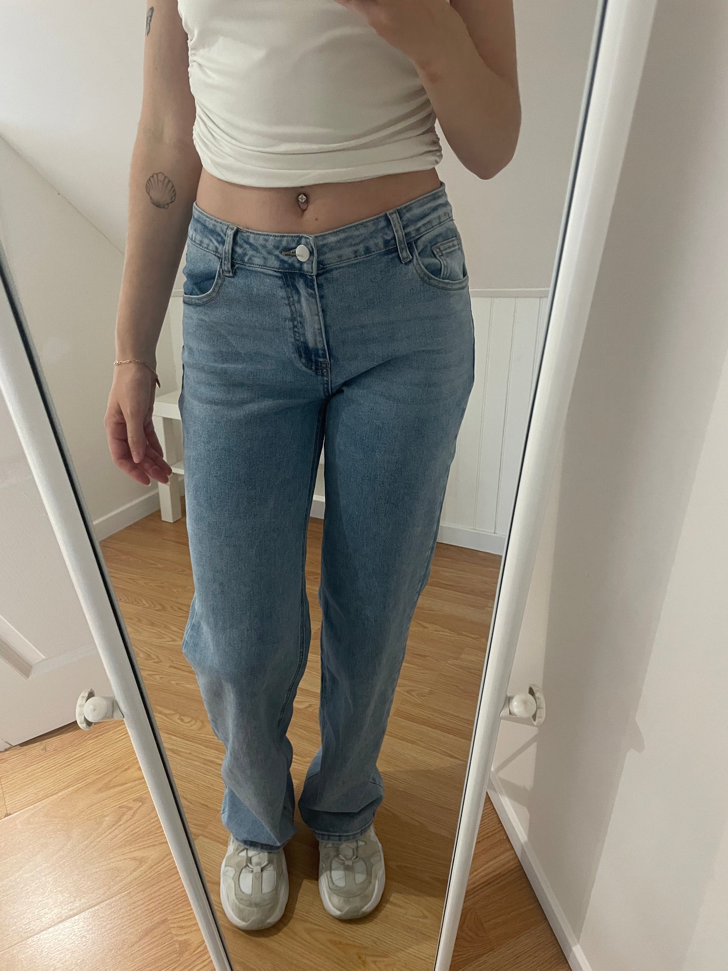 JEAN EXTRA LONG DROIT BLEU