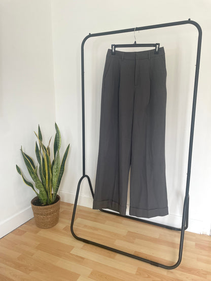 Pantalon fluide gris