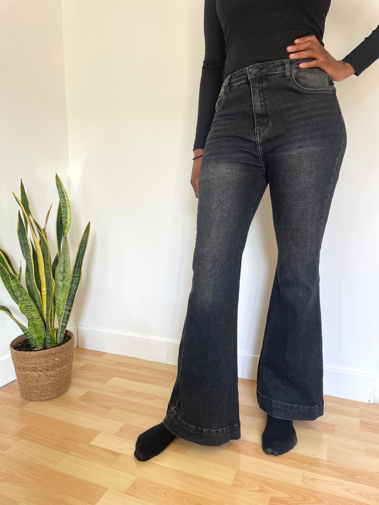 Jean flare noir
