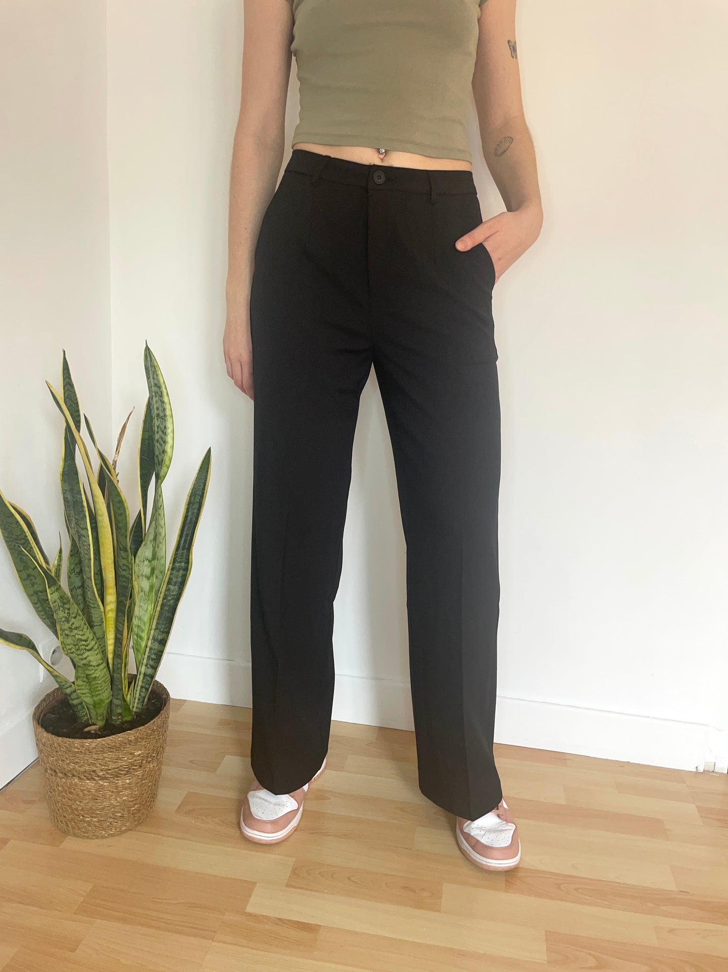 Pantalon classique noir
