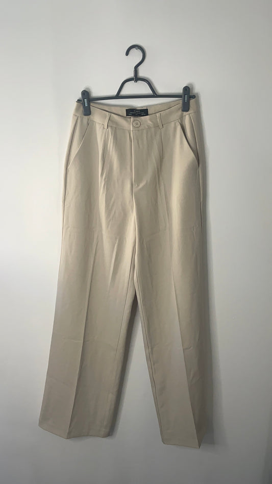 Pantalon classique beige