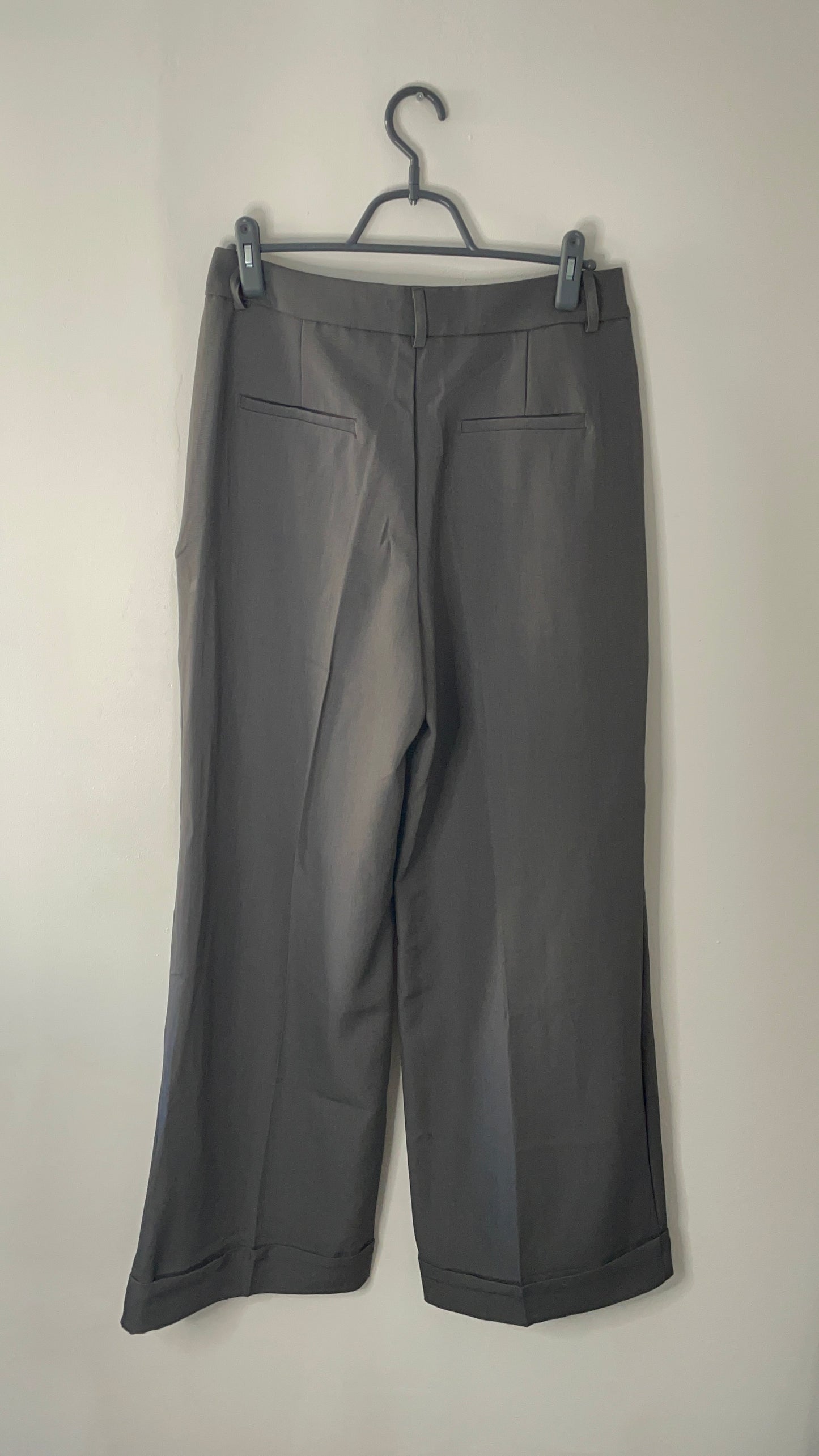 Pantalon fluide gris