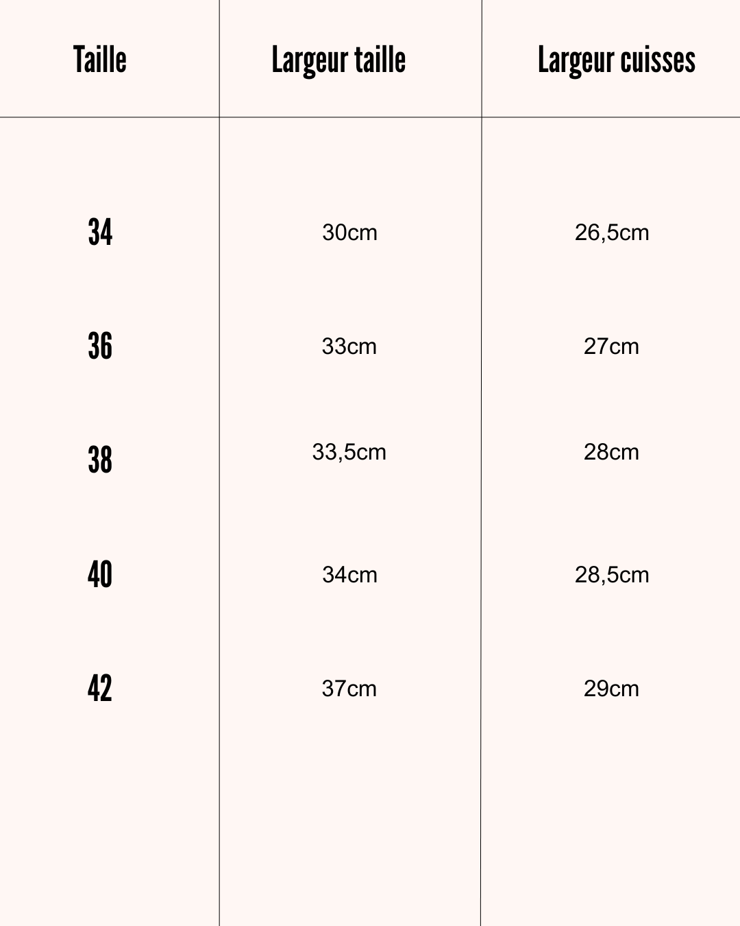 Jean extra long brut